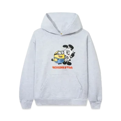 Wasted Youth x MINIONS MINIONS x VICK HOODIE "Grey" / VERDY