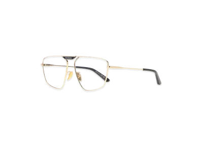 BALENCIAGA Women's Metal Tag 2.0 Navigator Sunglasses "Gold"
