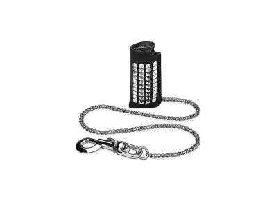 Supreme Studded Leather Lighter Holder "Black"