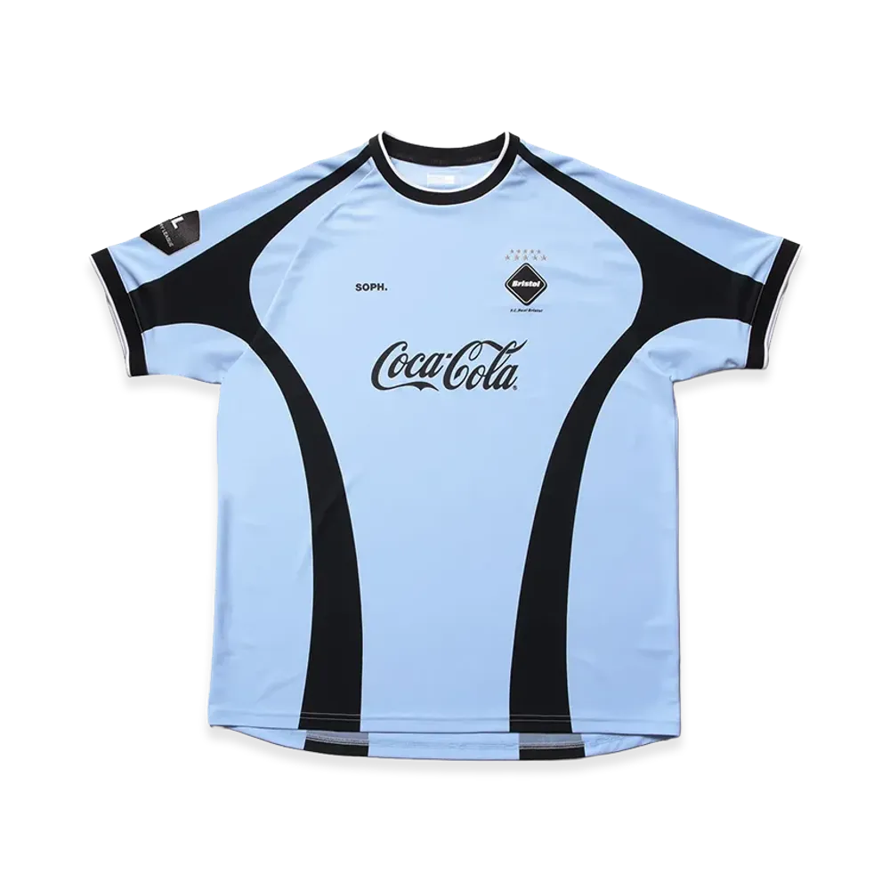 F.C.Real Bristol x Coca-Cola Retro Game Shirt "Light Blue"