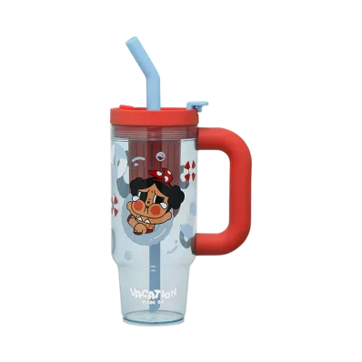 POP MART CRYBABY Vacation Mode On Series-Straw Cup