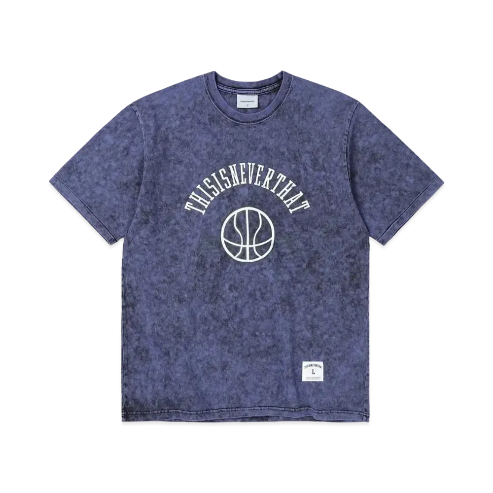 thisisneverthat Faded Basketball Tee "Purple Blue"