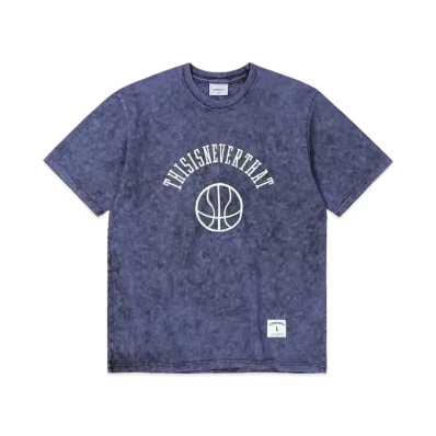 thisisneverthat Faded Basketball Tee "Purple Blue"