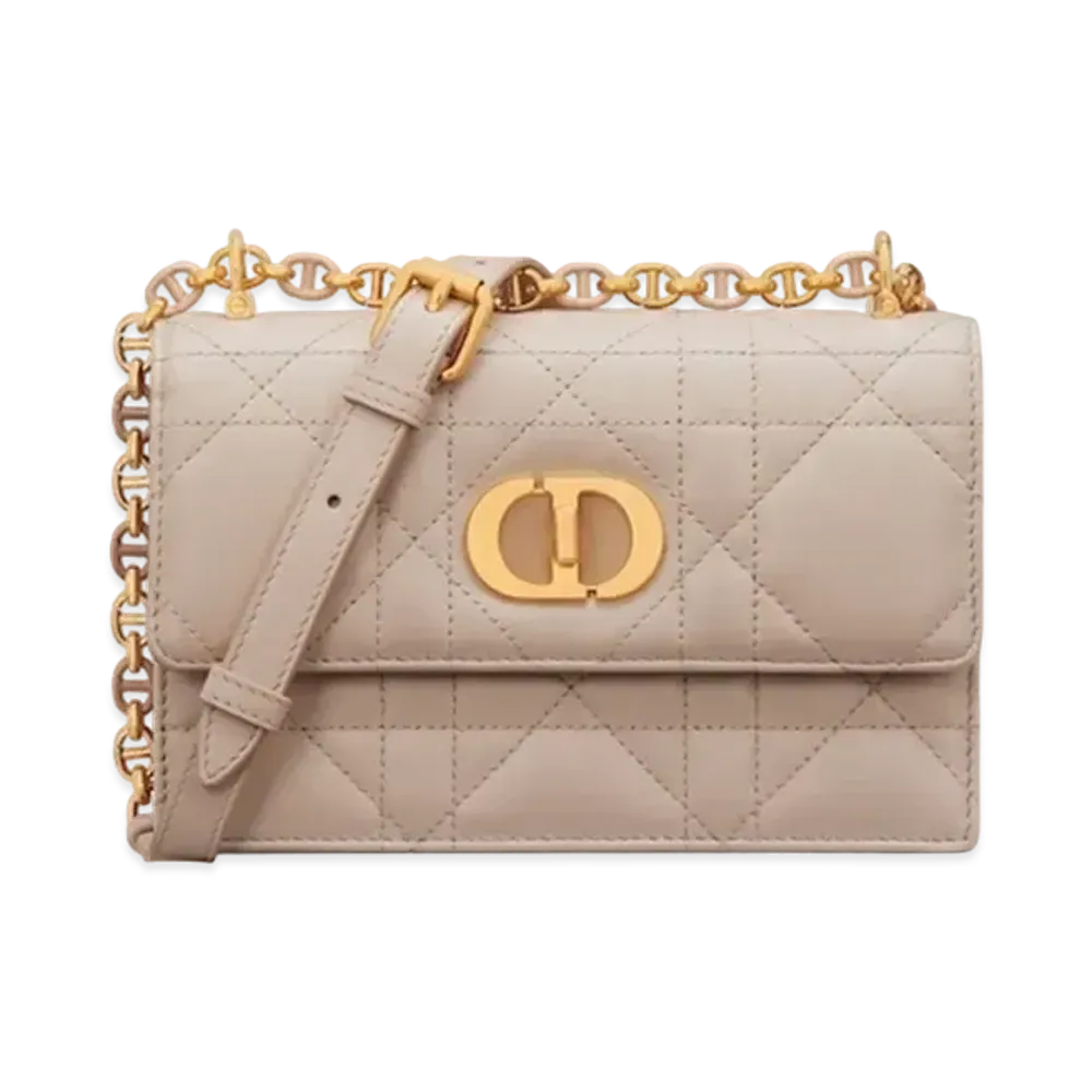 Dior Miss Caro Mini Bag Macro Cannage Lambskin "Caramel Beige"