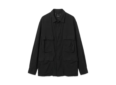 COMOLI Silk Cotton B.D.U. Jacket "FADE Black"