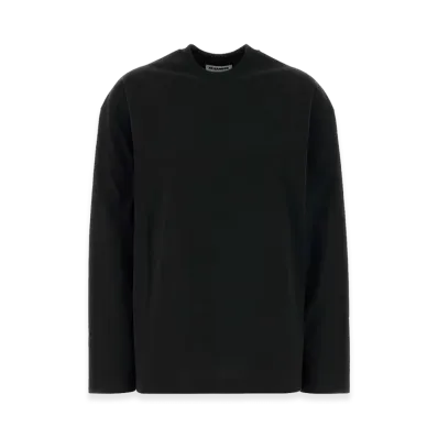 Jil Sander Women's Long Sleeve T-Shirts "Black"