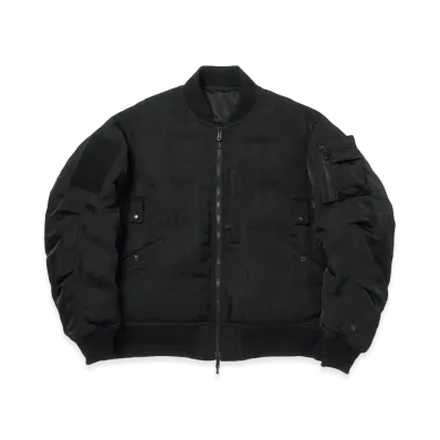 DAIWA PIER39 Tech Reversible MA-1 Down Jacket "Black/Ink Black"