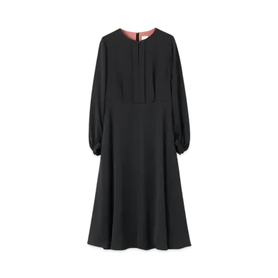 Paul Smith Women's Satin Flare Dress "Black"