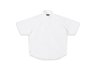BALENCIAGA BB Icon Short Sleeve Shirt "White"