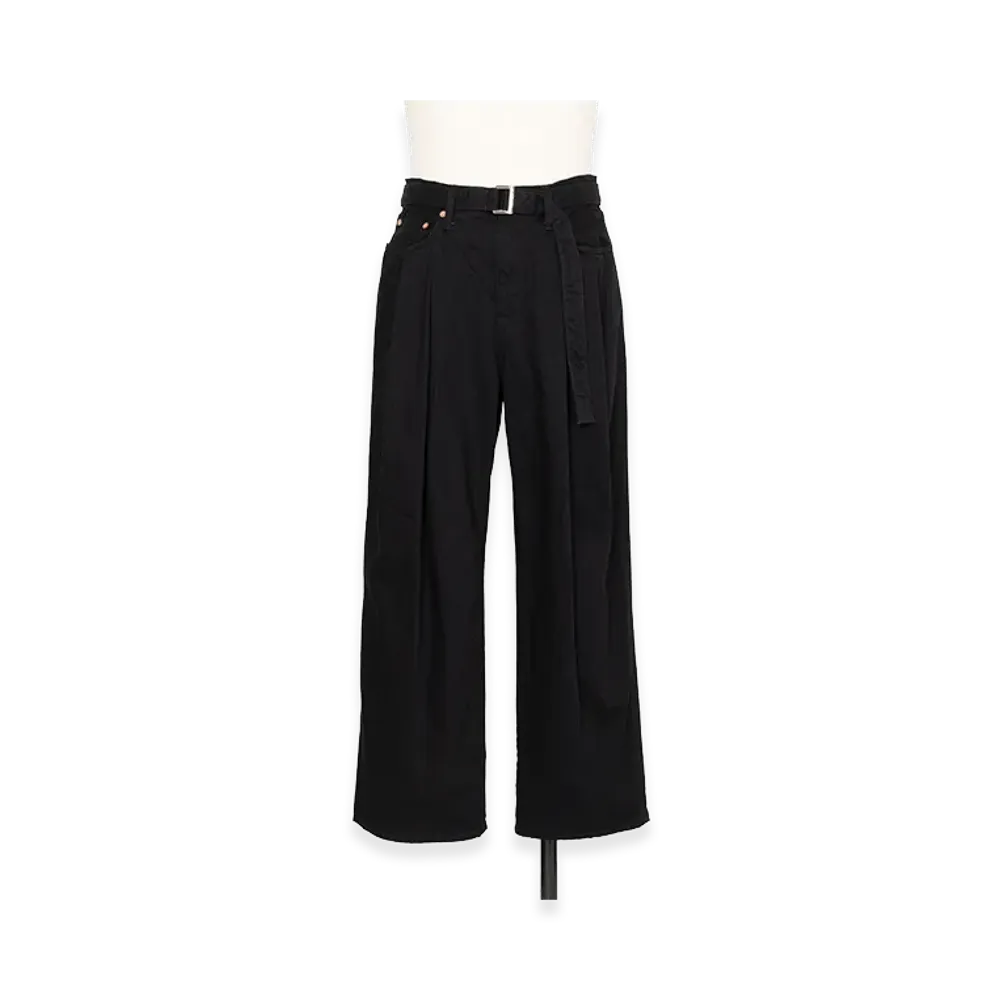 sacai Denim Pants "Black"