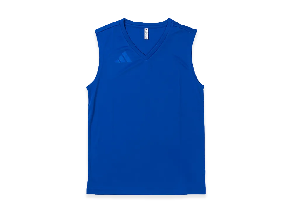adidas Sleeveless V-Neck Inner Top "Team Royal Blue"