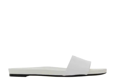 PRADA Women's Leather Slippers "White"