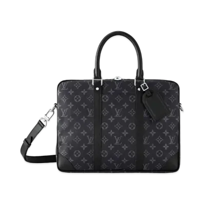 Louis Vuitton Porte-Documents Voyage PM Monogram Eclipse
