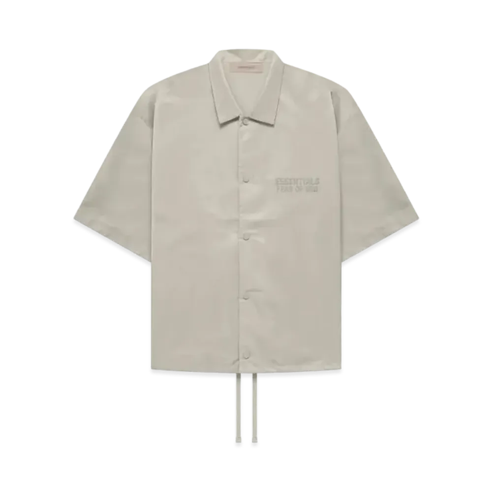 FEAR OF GOD ESSENTIALS SS Nylon Shirt "Smoke"