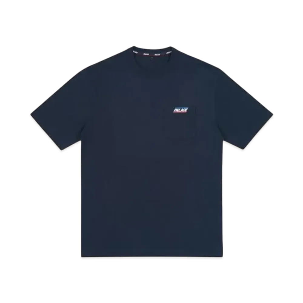 PALACE Basically a Pocket T-Shirt "Navy"