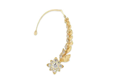 GUCCI Flora 18K Single Diamond Earrings "Gold"