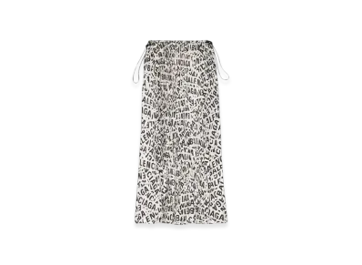 BALENCIAGA Women's Pleated Skirt "Grey"