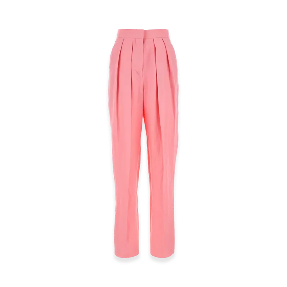 STELLA McCARTNEY Women's Viscose Blend Wide-Leg Pant "Pink"