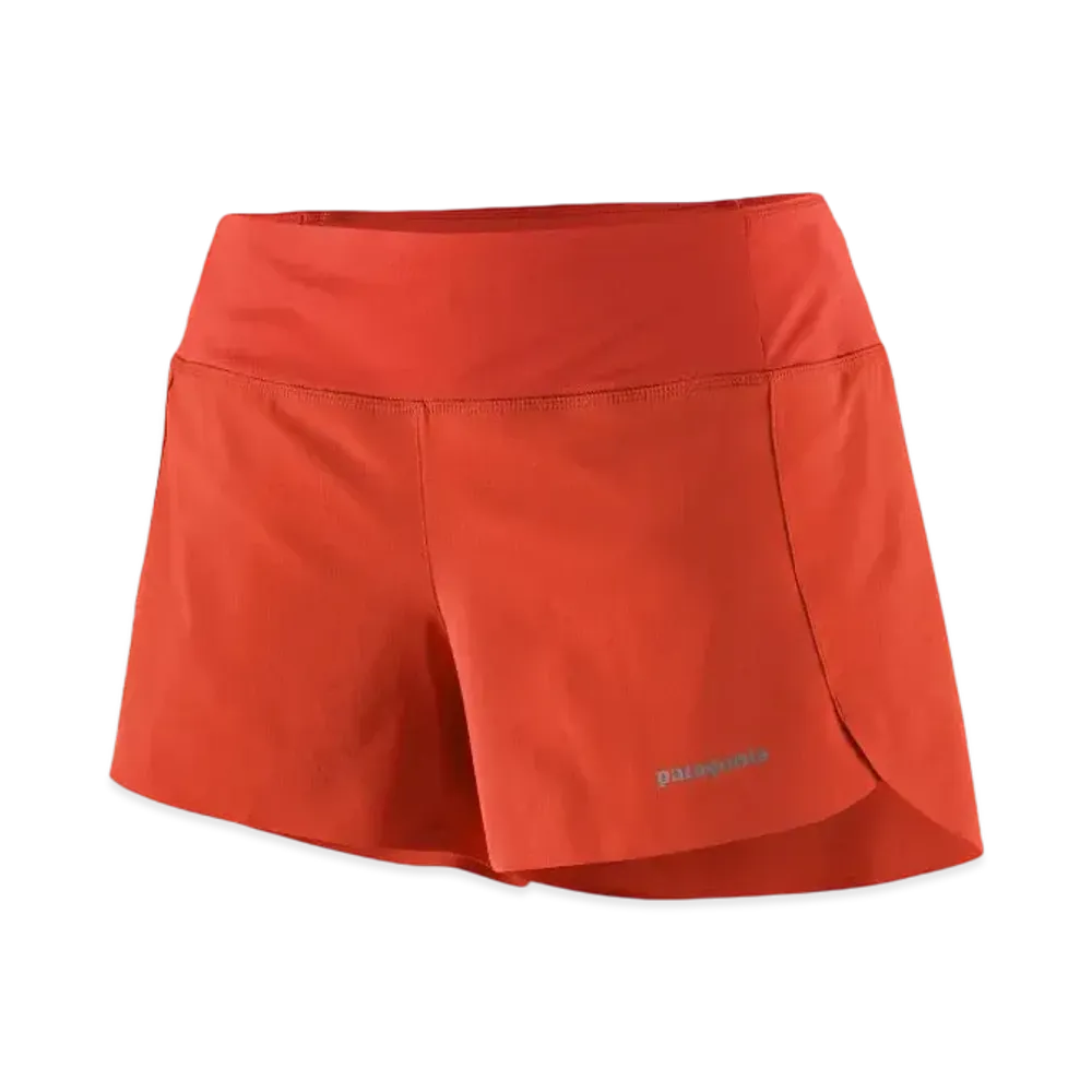 Patagonia Women's Strider Pro Shorts 3 1/2 Inch "Red"