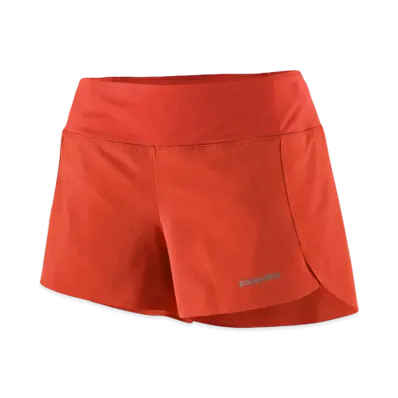 Patagonia Women's Strider Pro Shorts 3 1/2 Inch "Red"