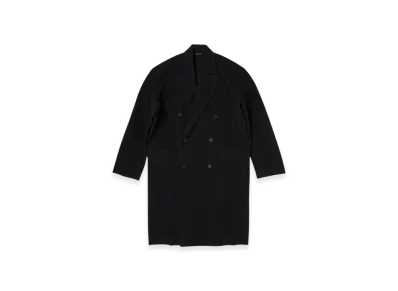 BALENCIAGA Raw Edge Coat "Anthracite"