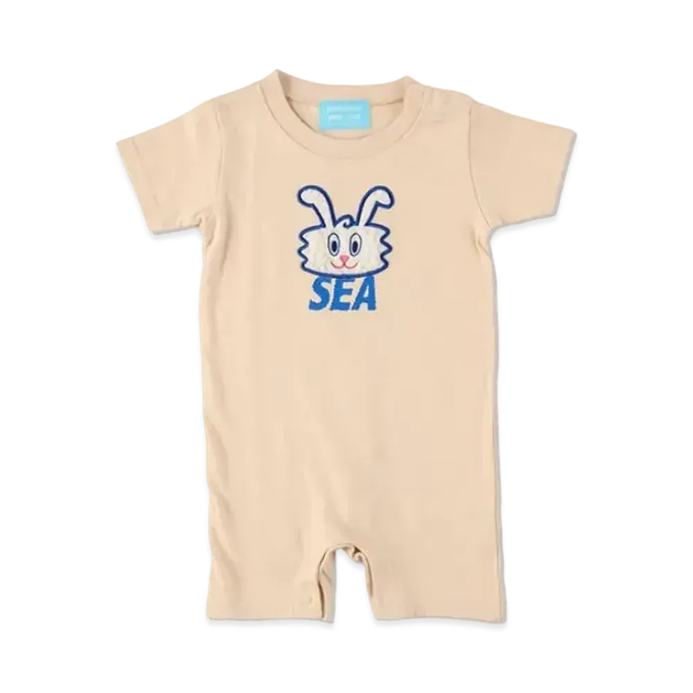 WIND AND SEA x Thunder Bunny Arm Kids Rompers "Gray"