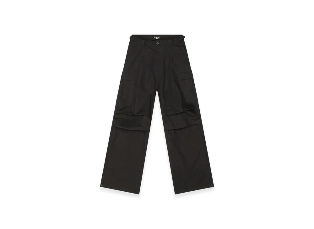 BALENCIAGA Pulled Cargo Pants "Black"