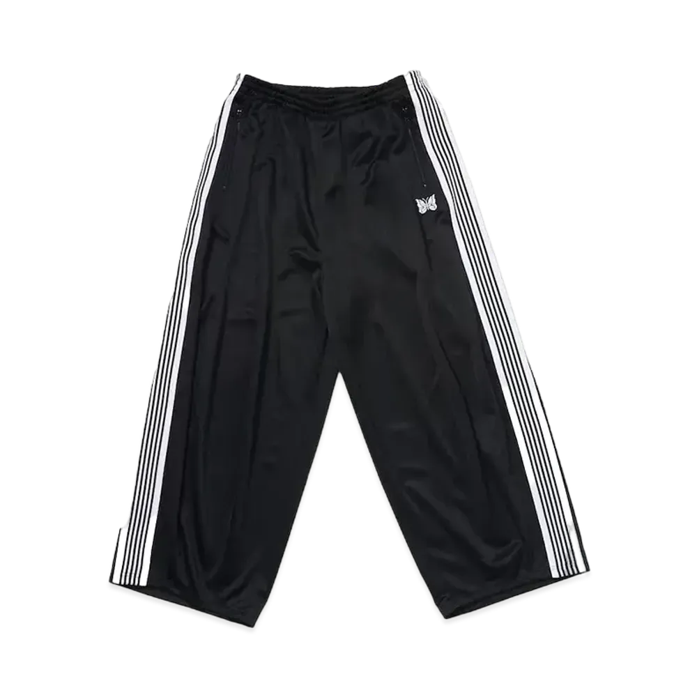 Needles FREAK'S STORE H.D.Track Pant PolySmooth "Black/White"