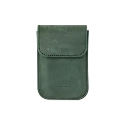 Hender Scheme Flap Card Case "Green"