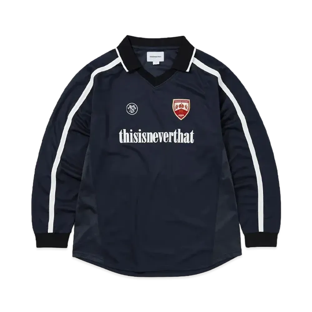 thisisneverthat Soccer Jersey "Navy"