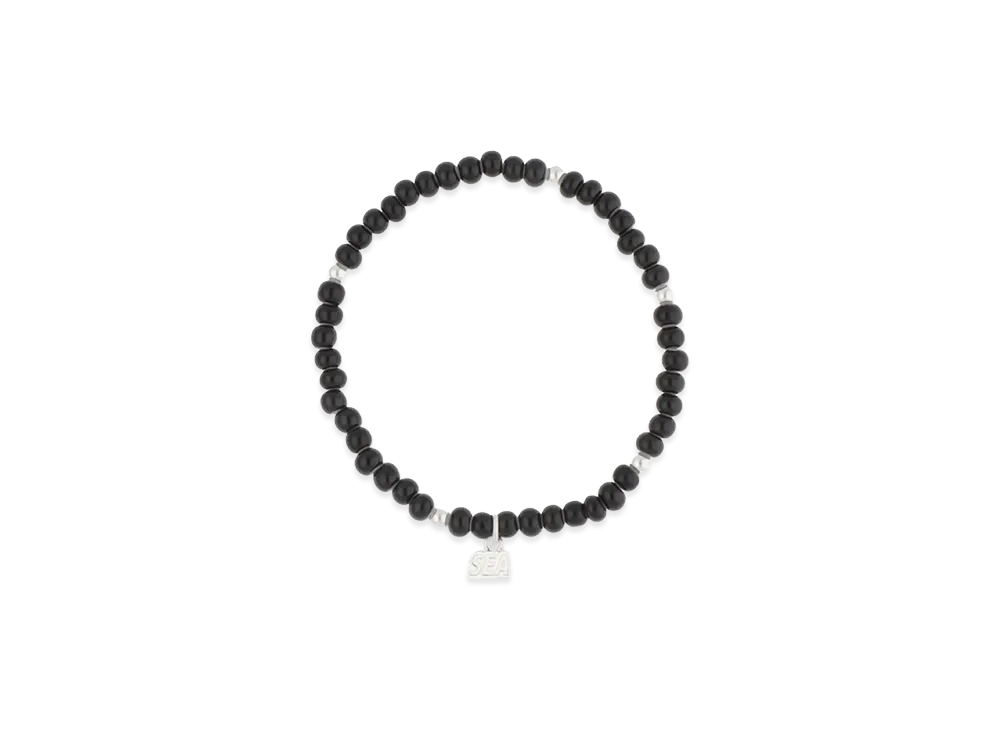WIND AND SEA IVX Japan WDS White Hearts Bracelet "Black"