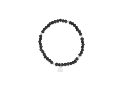 WIND AND SEA IVX Japan WDS White Hearts Bracelet "Black"