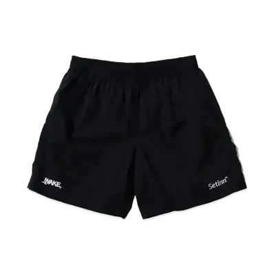 Setinn x WAKE. x The Hermit Club Shorts "Black"