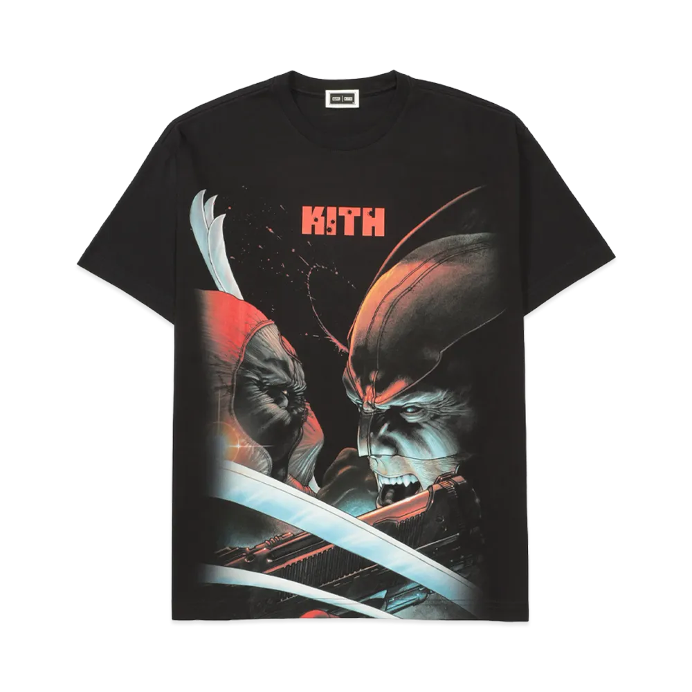Kith x Marvel Deadpool Vintage Tee "Black"