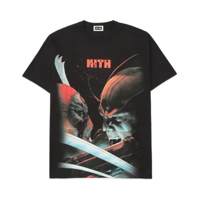 Kith x Marvel Deadpool Vintage Tee "Black"