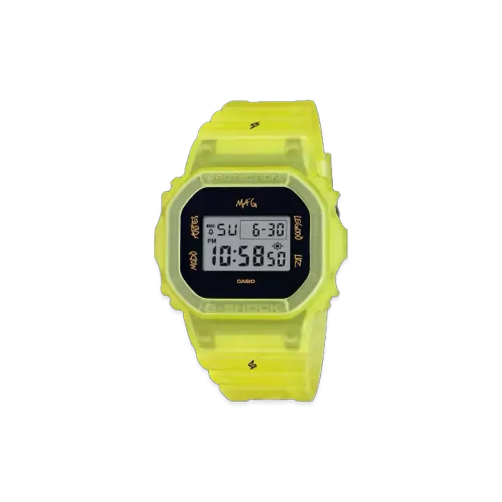 Casio G-Shock x J Balvin DWE-5600JB-1A9JR "Matte Yellow"
