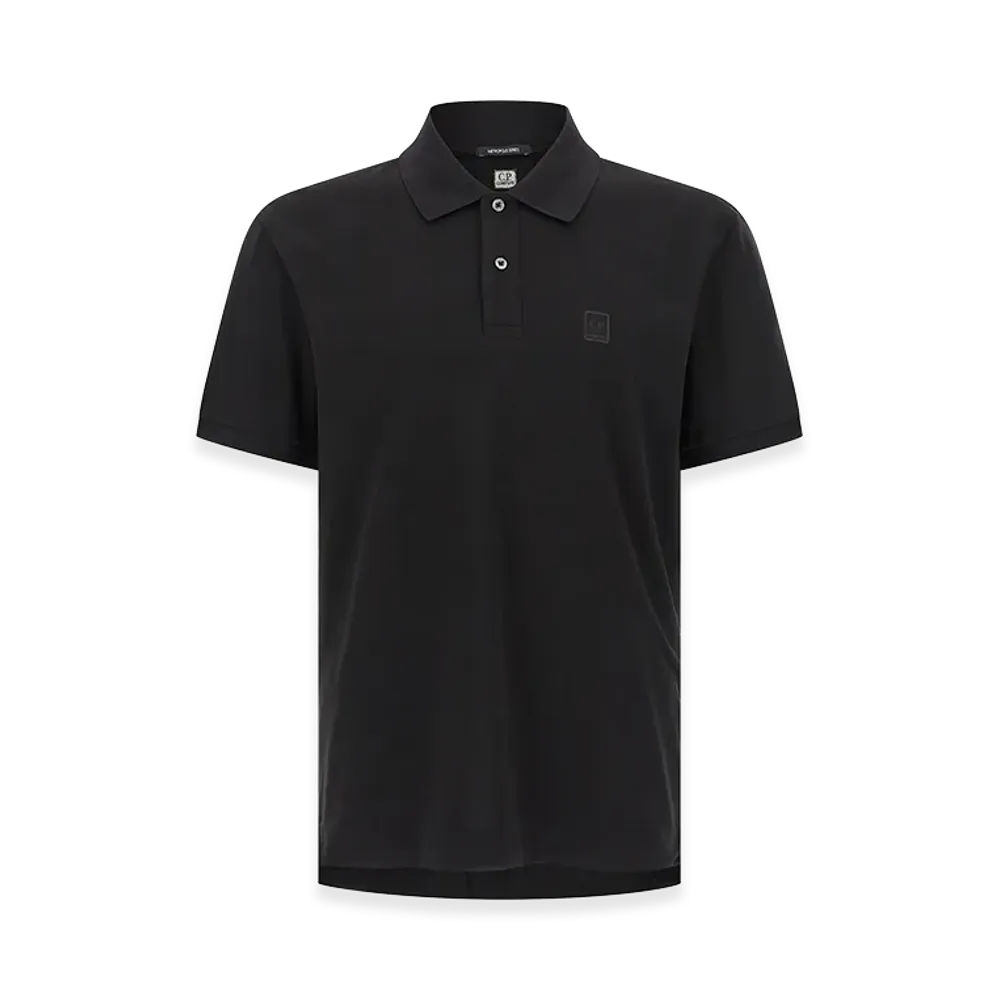 C.P. Company 'The Metropolis Series' Polo Shirt "Black"