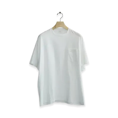 COMOLI Surplus Tee "White"