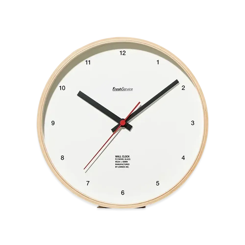 FreshService Freshservice Wall Clock "White"