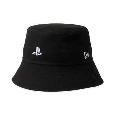 NEW ERA x PlayStation Bucket 01 Sailor Brim Family Mark "Black"