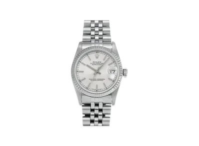 ROLEX Datejust "Silver/Stainless Steel/White Gold"