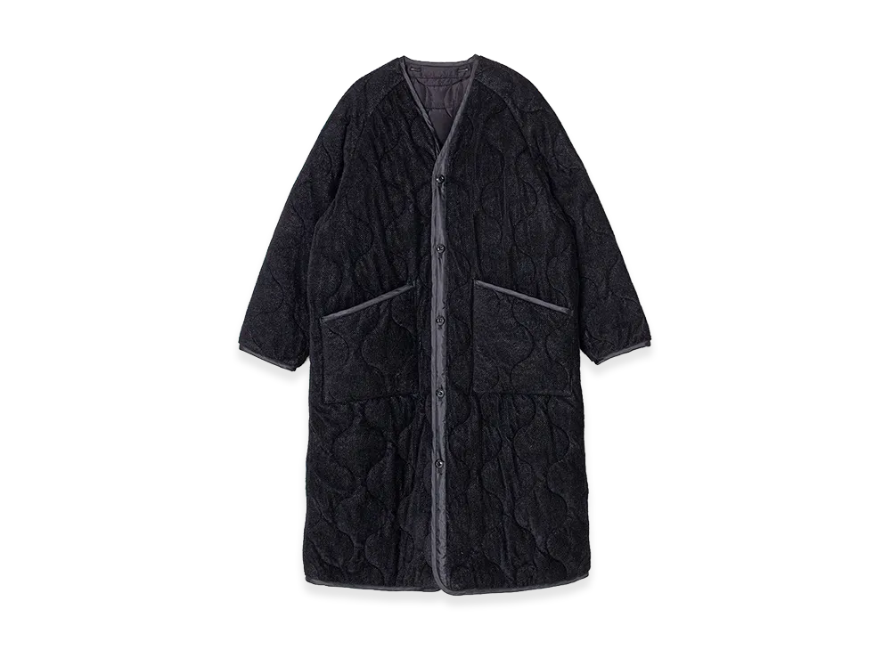 HYKE Women's Fleece Quilted Liner Coat "Black"