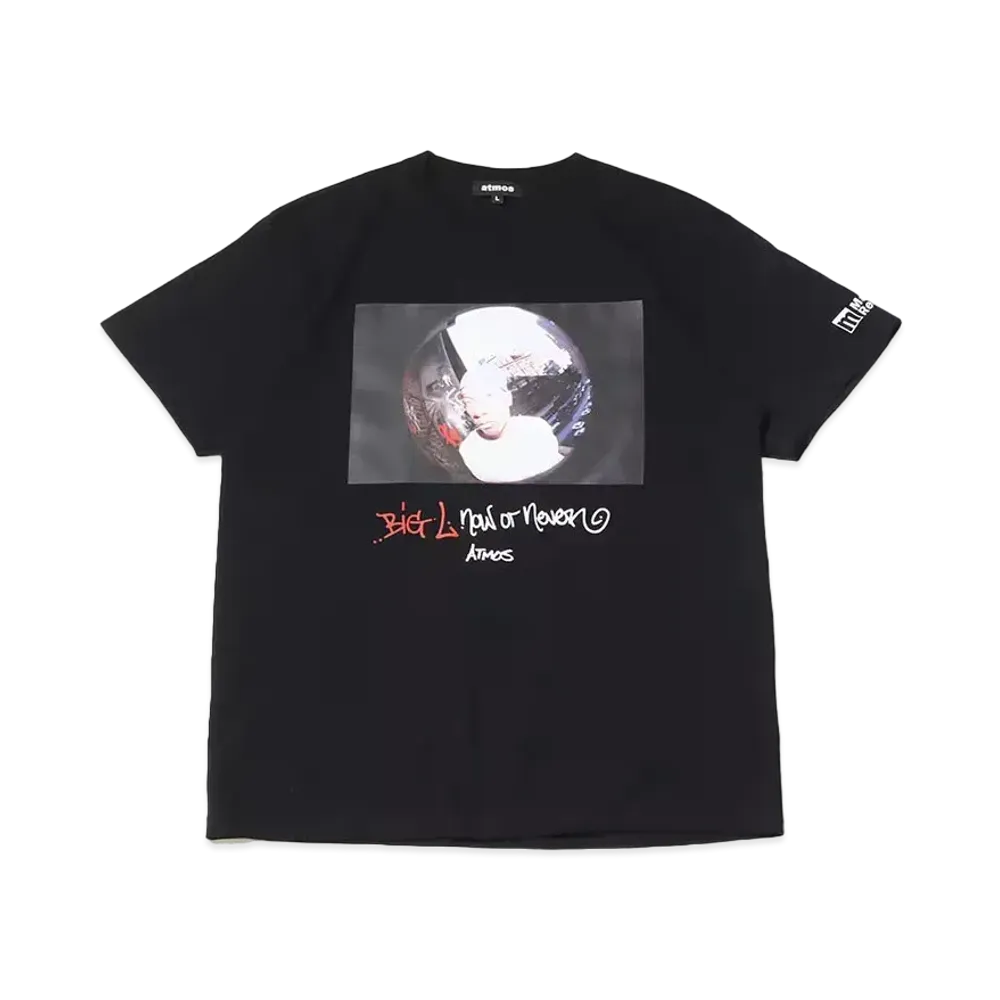 atmos x BIG L x Manhattan Records Photo T-shirts "Black"