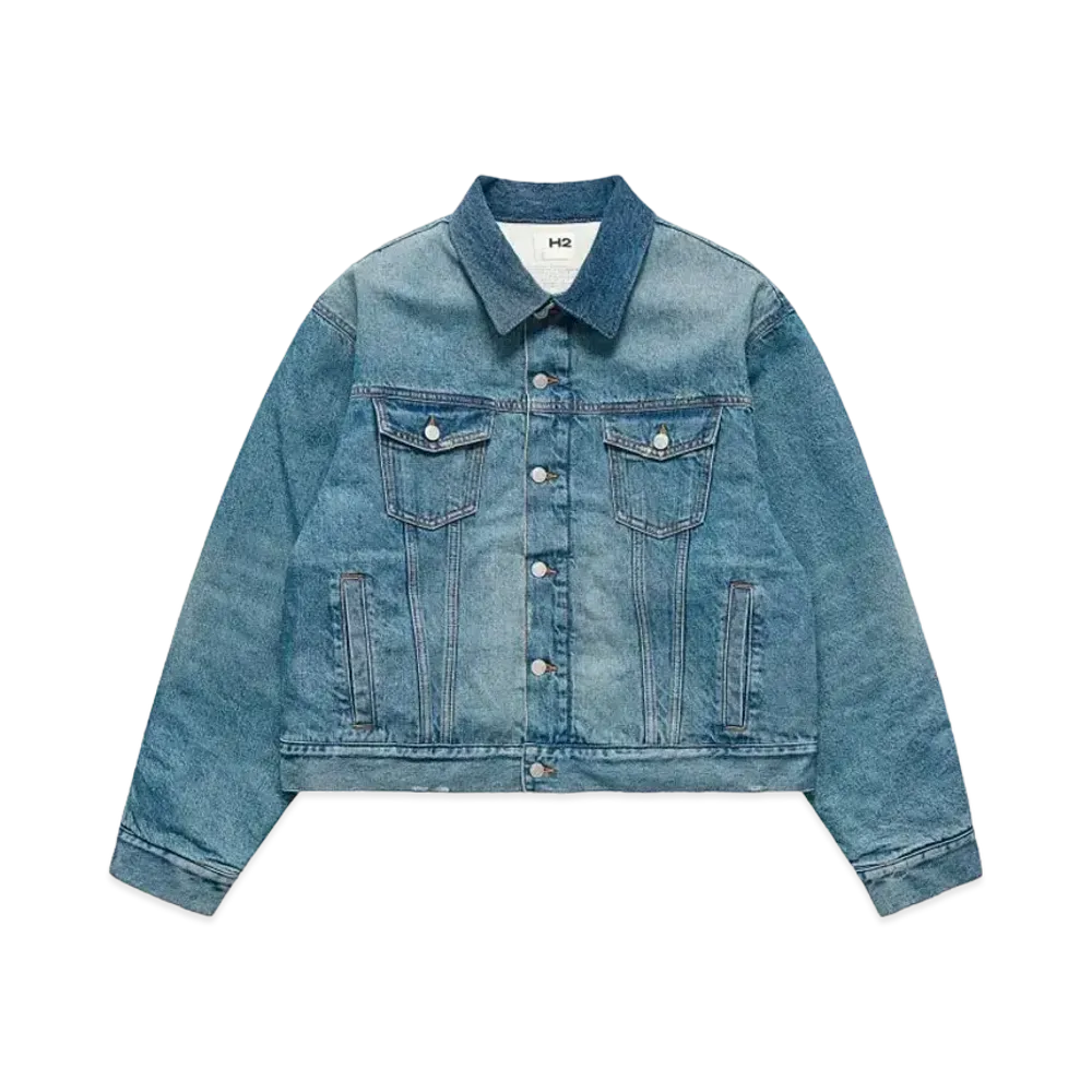 HERON PRESTON x H&M H2 Denim Jacket "Denim Blue"