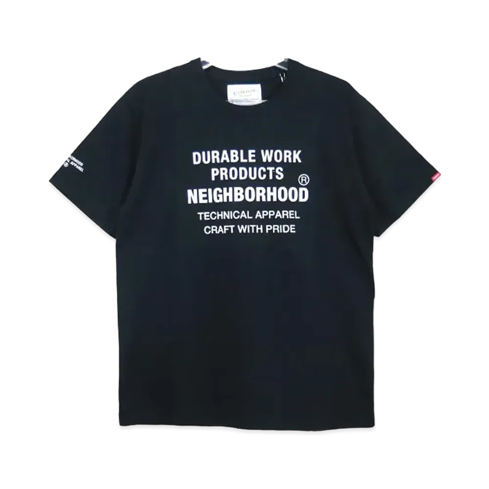 NEIGHBORHOOD 13SS Durable Work/C-Tee.Ss "Black"