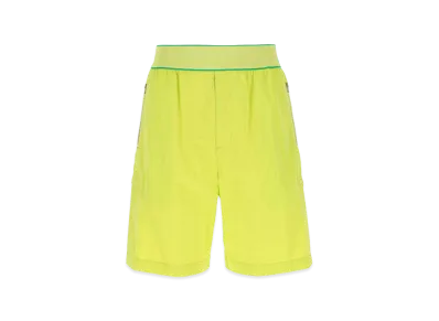 Bottega Veneta Nylon Bermuda Shorts "Acid Green"