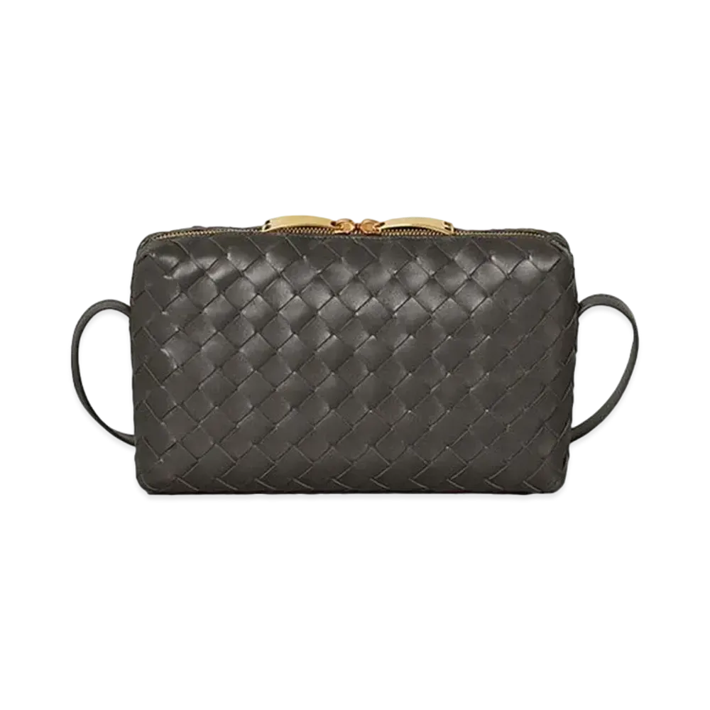 Bottega Veneta Leather Crossbody Bag "Black"