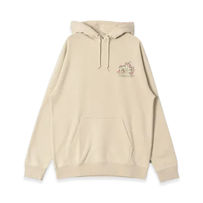 HUF Productions P/O Hoodie "Stone"