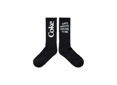 ANTI SOCIAL SOCIAL CLUB x Coca-Cola Coke Socks "Black"