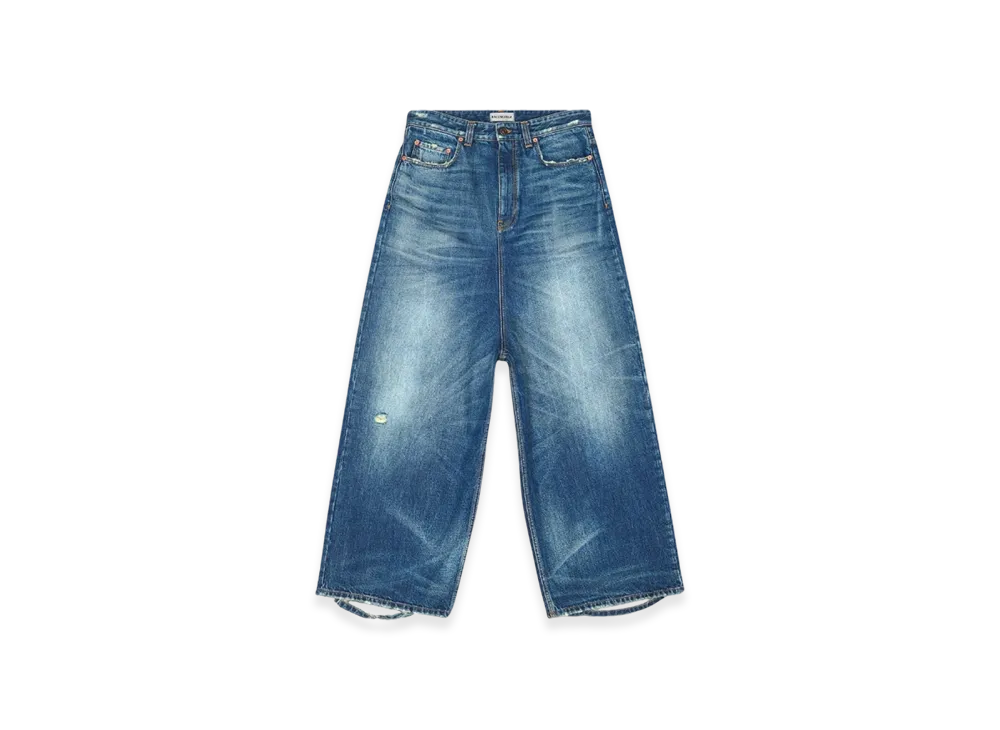 BALENCIAGA Low Crotch Jeans "Blue"